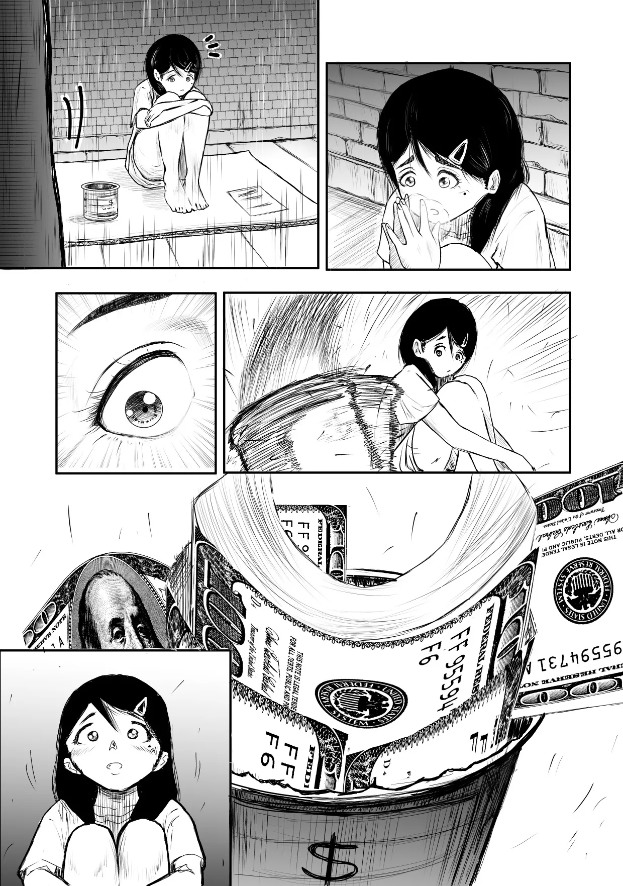 The Girl in the Rain Page.3