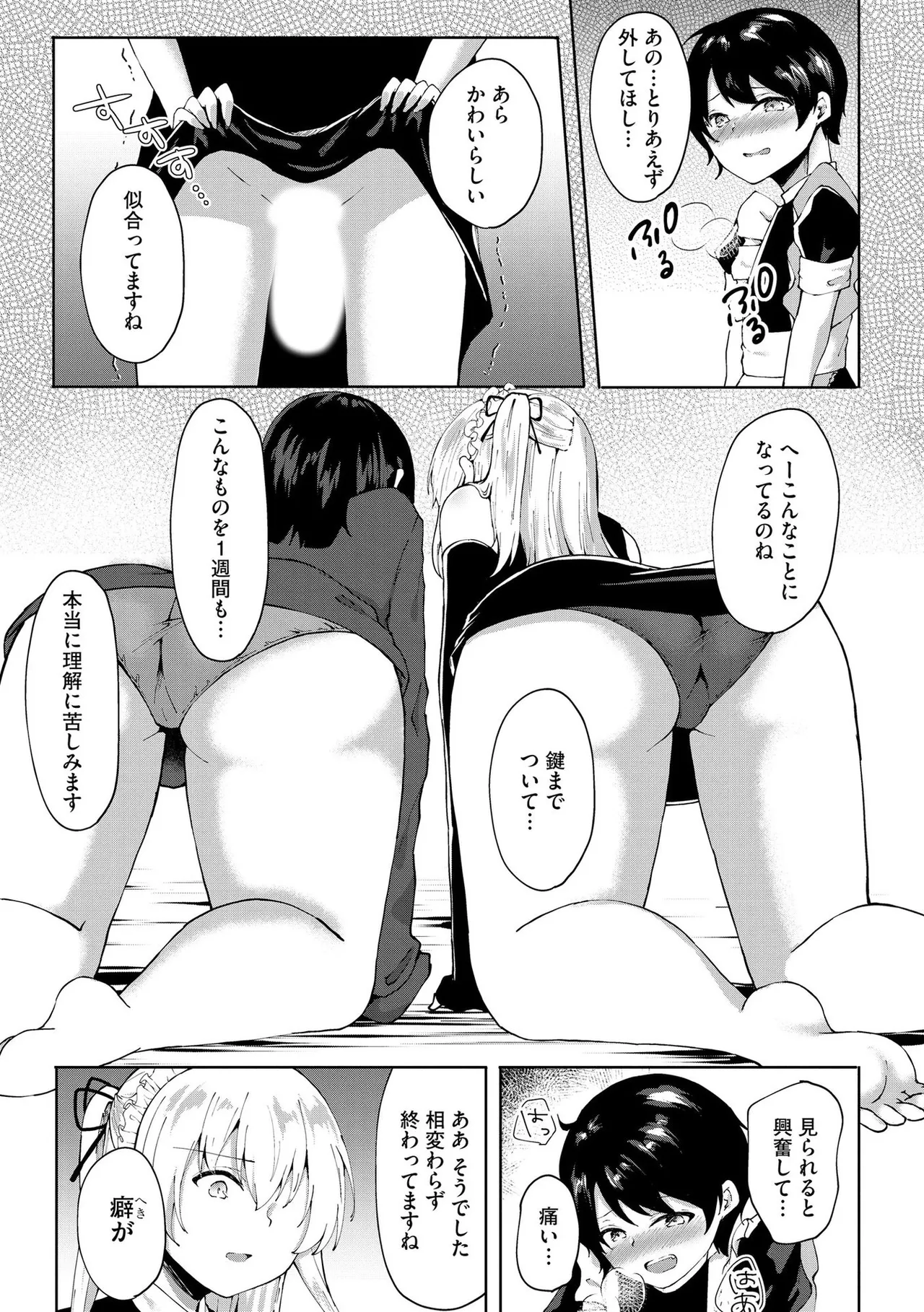 キミは共有ディルド~お嬢様校のドSビッチたちとペット生活~ Page.162