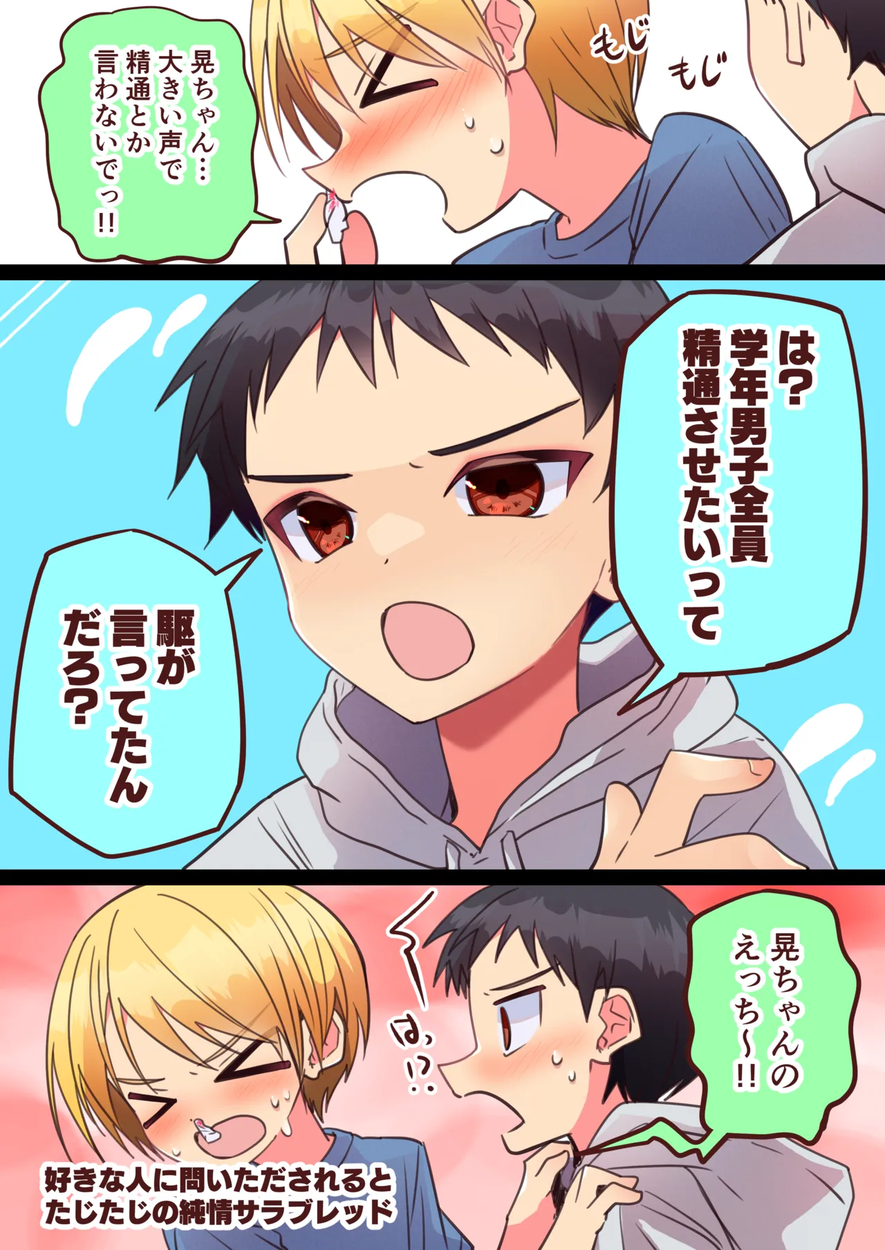 純サラカラー漫画 Page.13