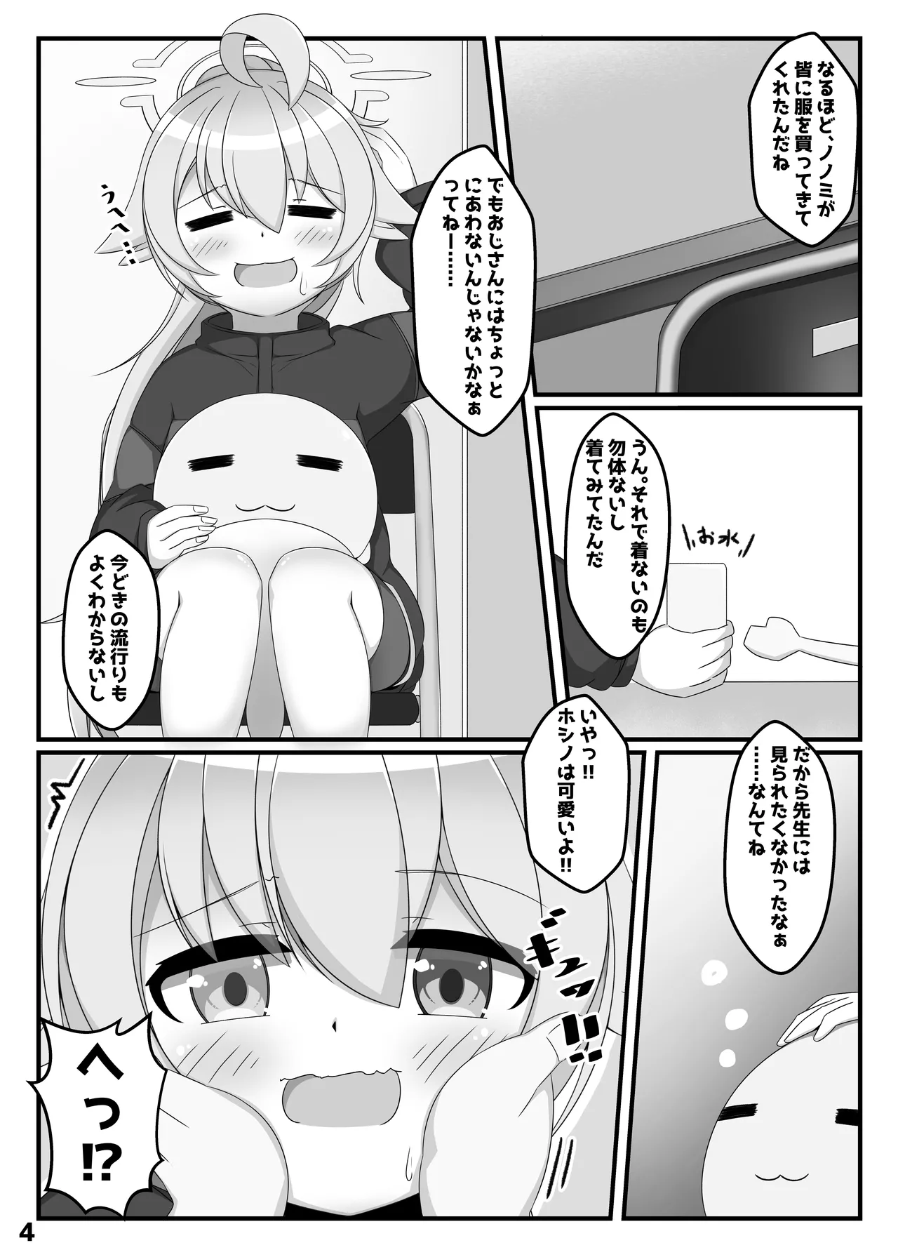 ホシノは、ほんとにかわいい!! Page.3