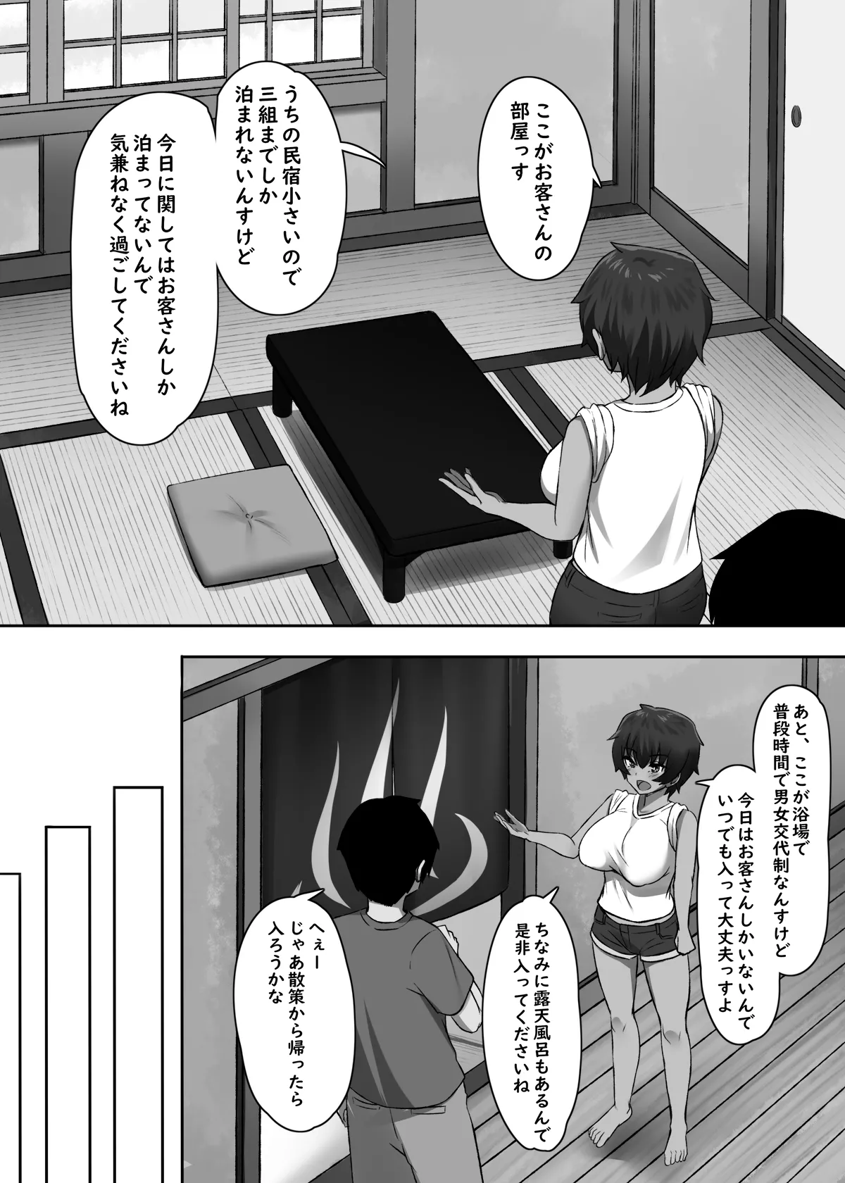 性に奔放すぎる民宿姉妹 Page.7