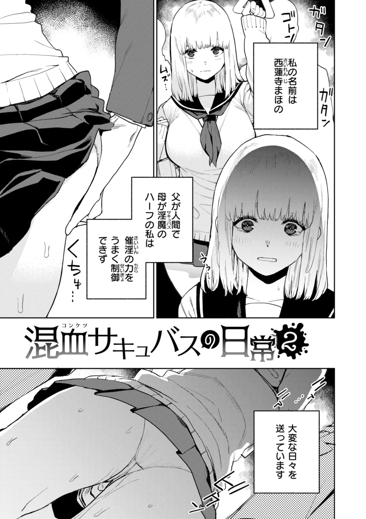 混血サキュバスたちの日常 Page.23