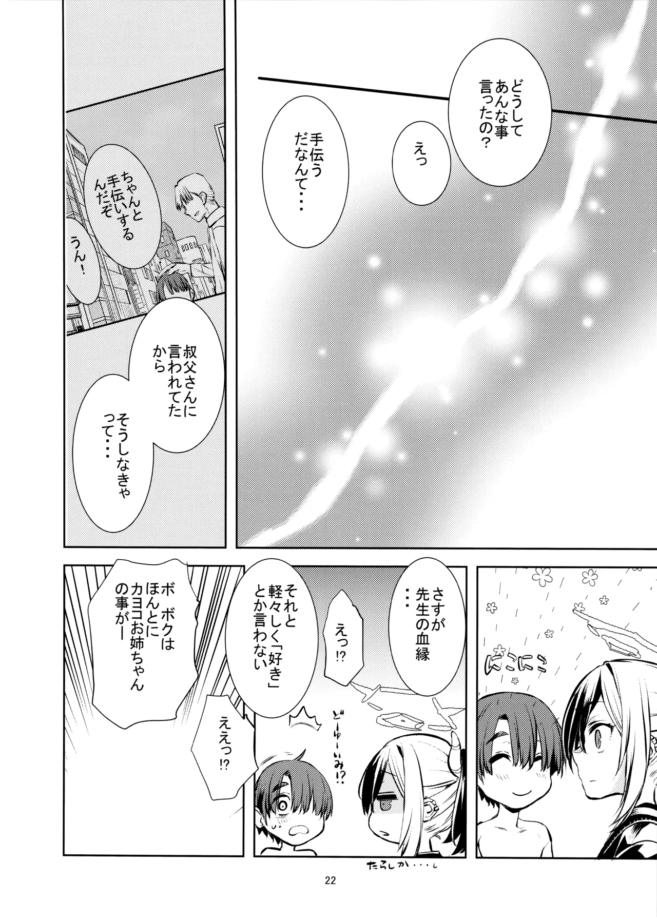 僕とカヨコのふれあい羞間。 Page.20