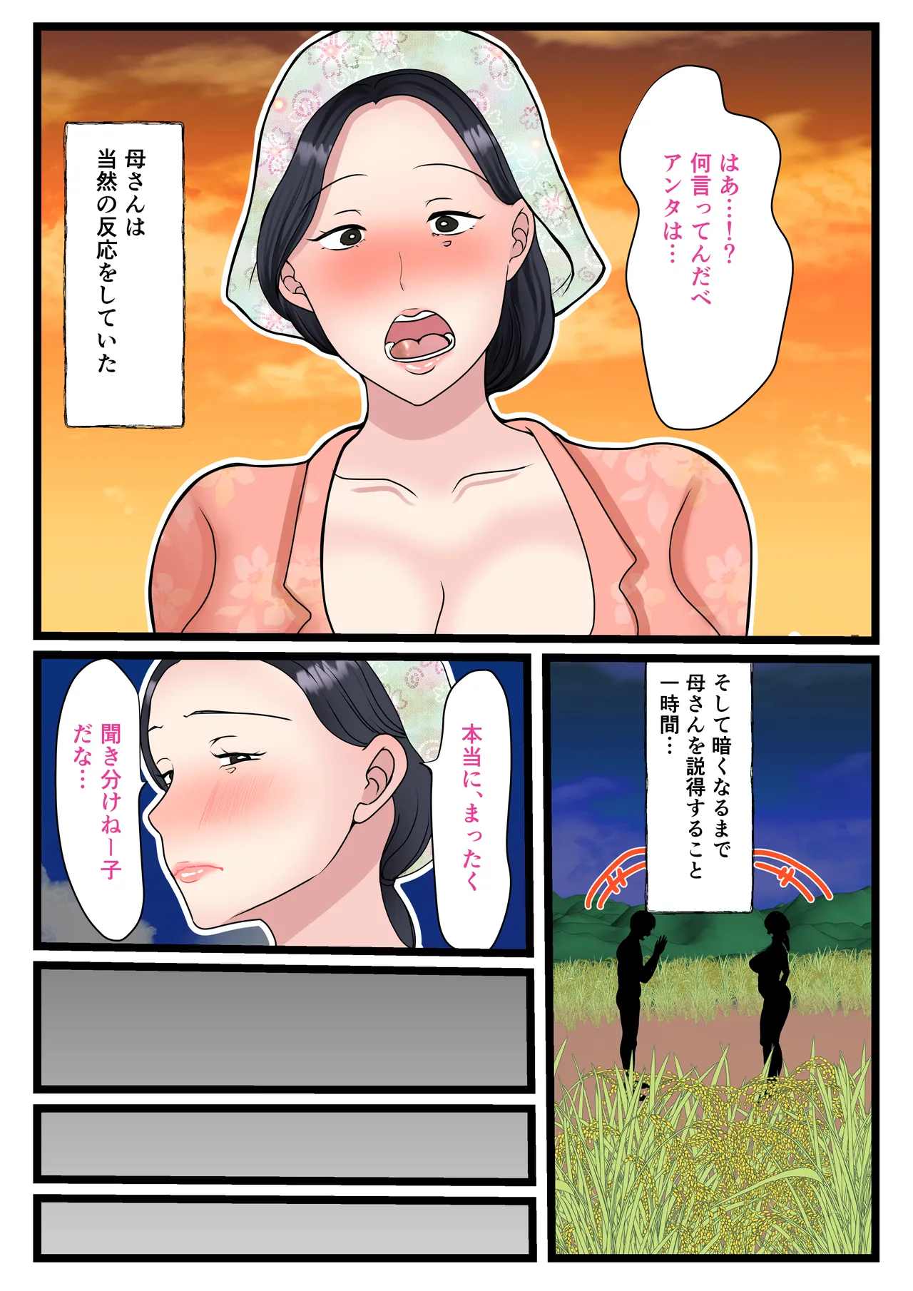 息子をムラムラさせる田舎のおっ母さん~母のふるさとま〇こはあったかい~ Page.13
