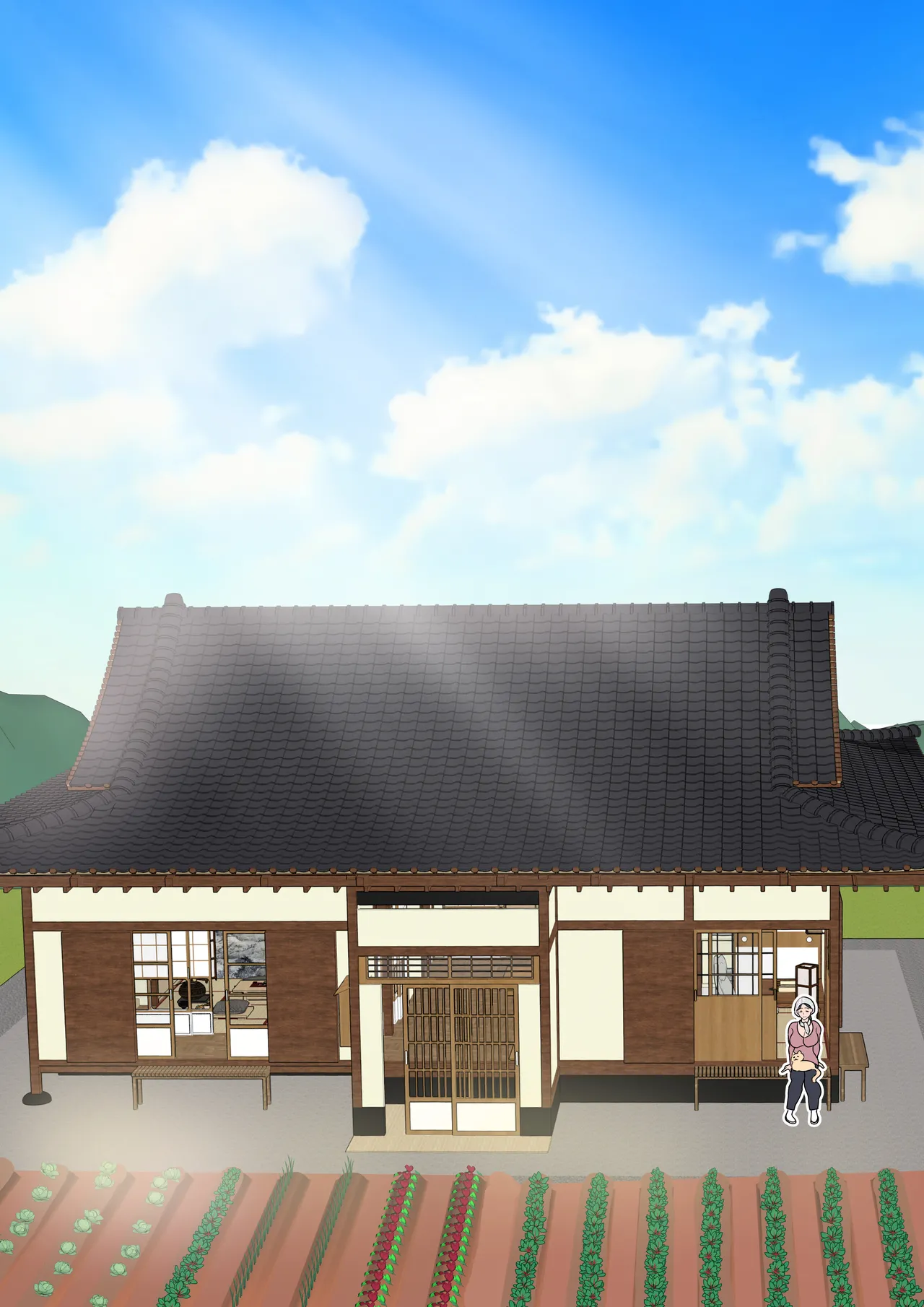 息子をムラムラさせる田舎のおっ母さん~母のふるさとま〇こはあったかい~ Page.2