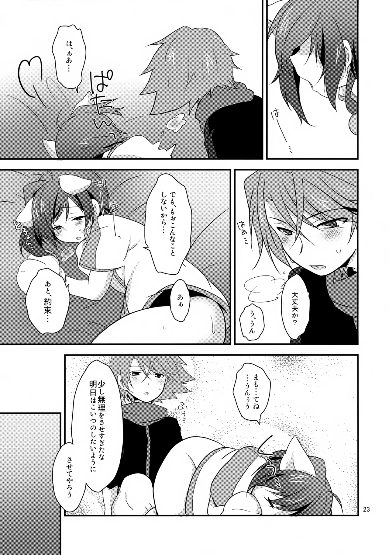 きゃっとにらいど にゃんこでふぁいと Page.23