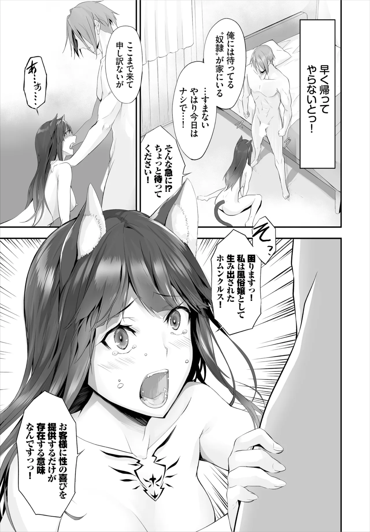 愚か者は猫耳奴隷に依存する~初めての調教生活~ 01-29 Page.207