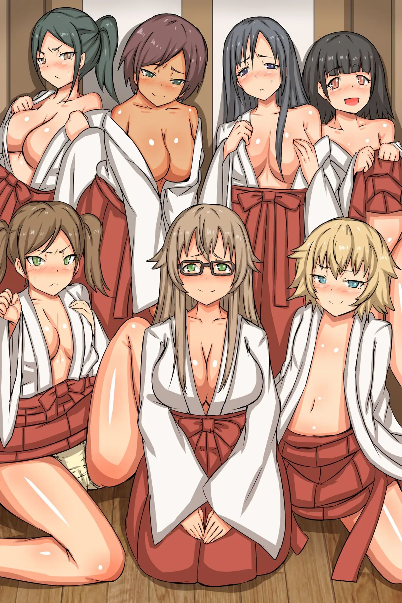 中出し祈願!ハーレム神社~えっちな巫女さんと参拝でイクっ!~ Page.53