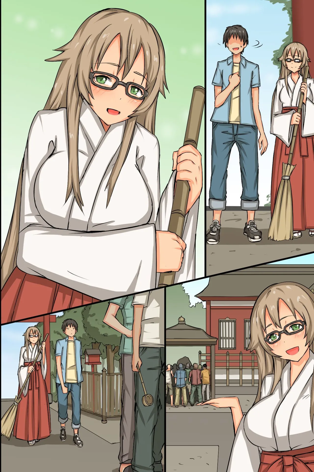 中出し祈願!ハーレム神社~えっちな巫女さんと参拝でイクっ!~ Page.58