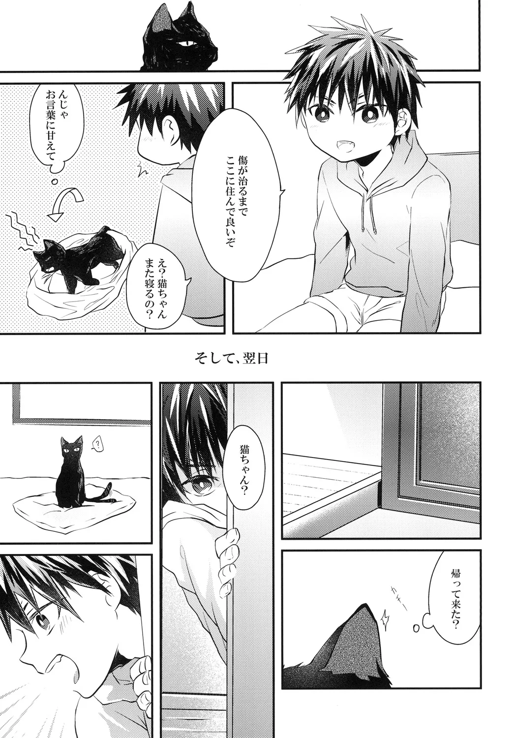 猫にニャンニャン泣かされて Page.8
