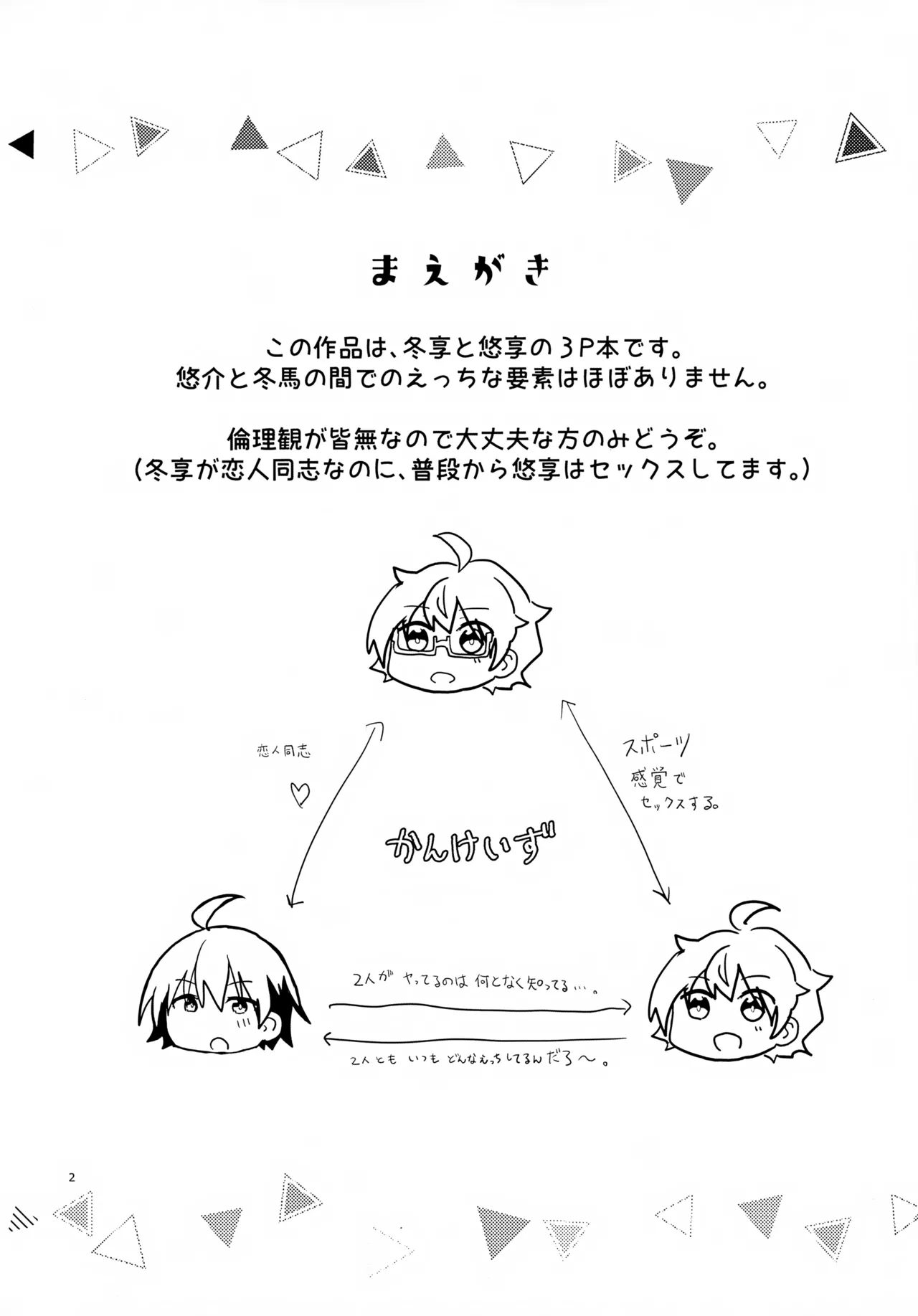 享介さんがえっちすぎたので3Pしちゃいました。 Page.5
