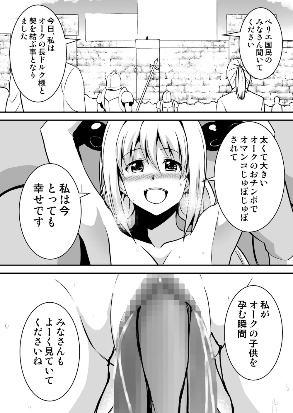 姫騎士さまはオークの子供を孕みたい Page.27