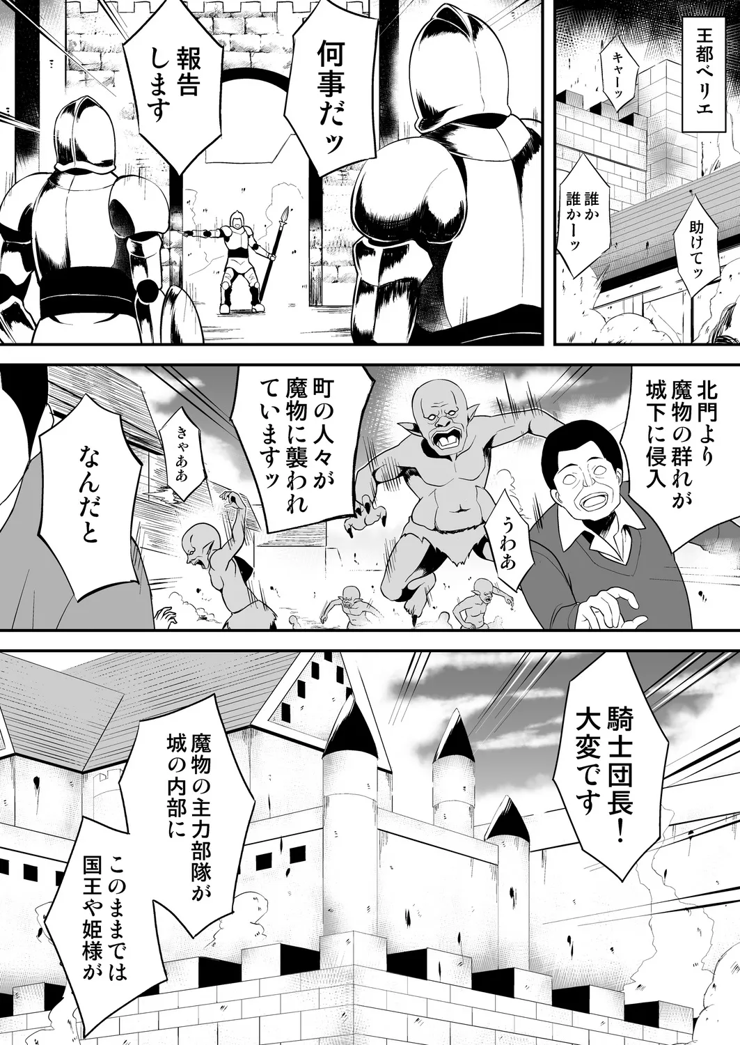 姫騎士さまはオークの子供を孕みたい Page.8