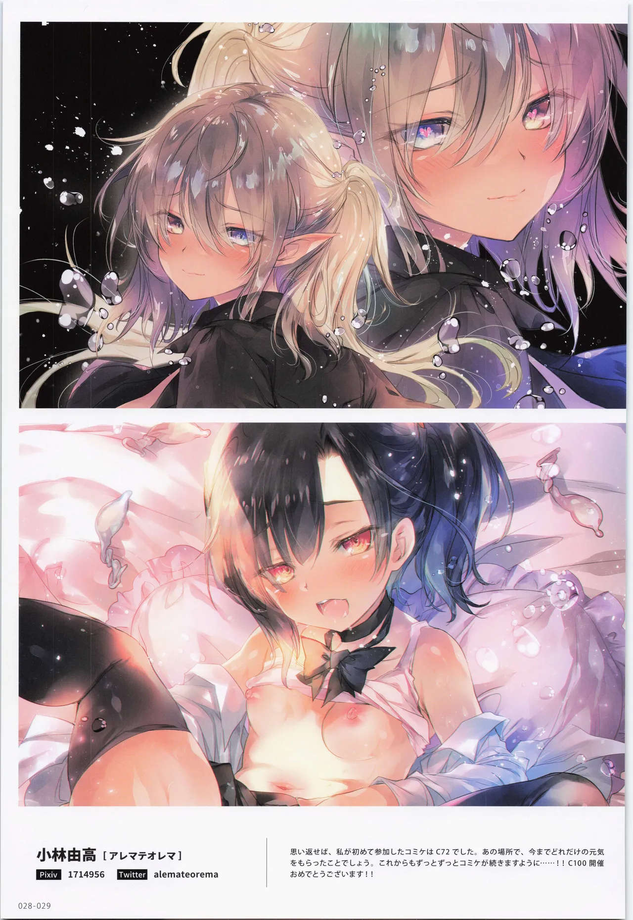ComicMarket100 ExclusiveGift Limited Edition ~ELEGANT~ Page.29
