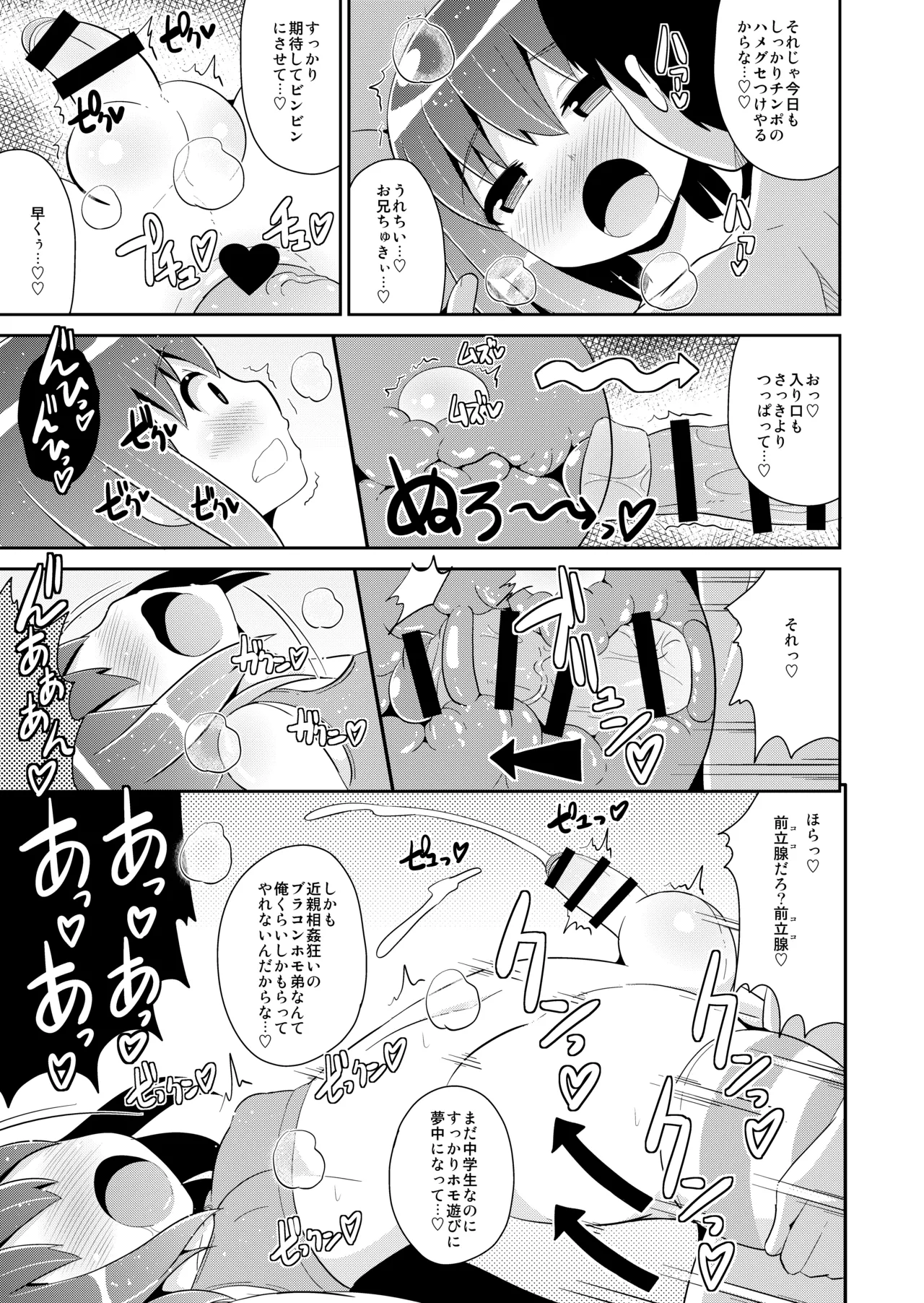 弟達の変態行為 -チンズリーナ作品集KURO- Page.77