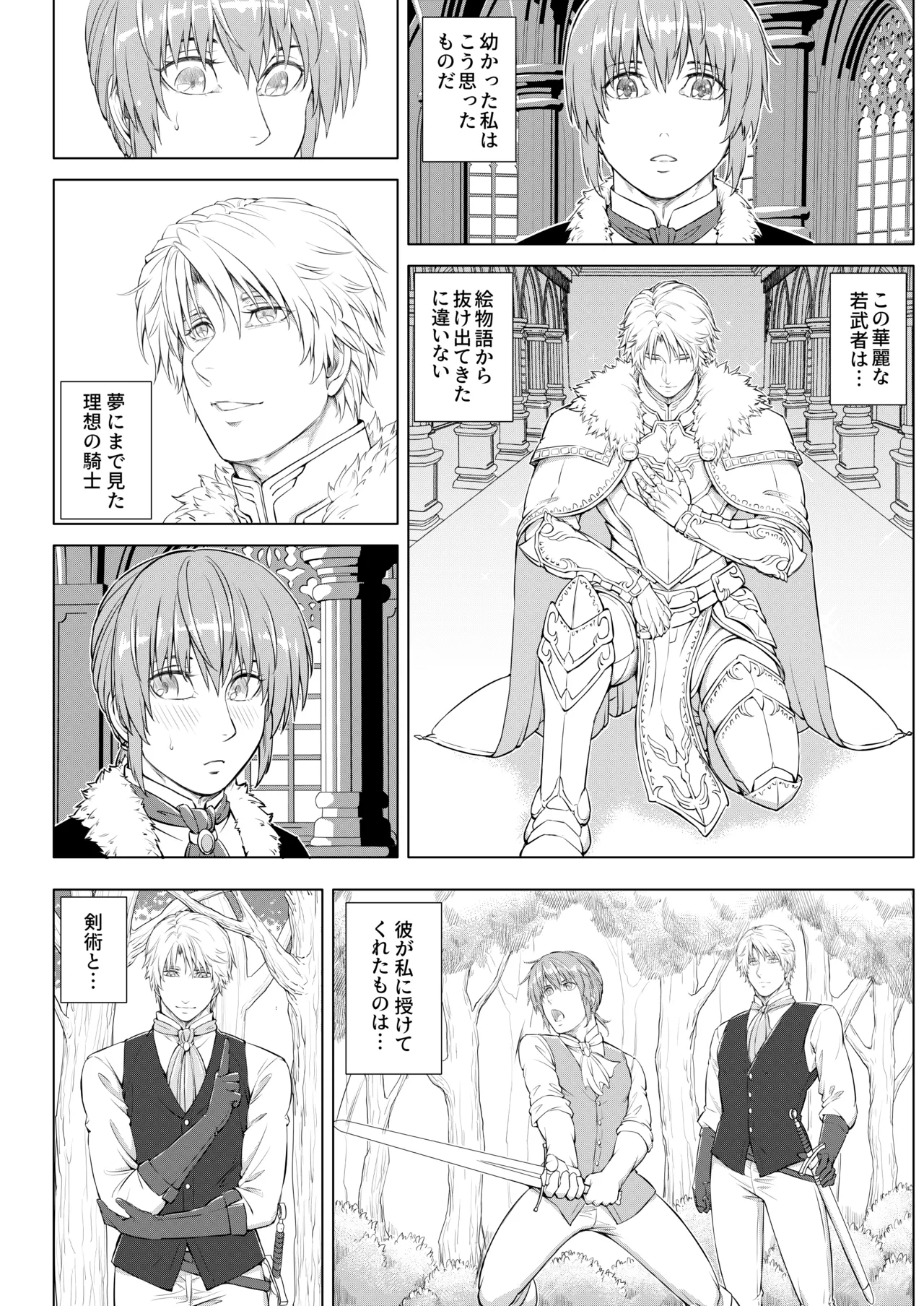 騎士と王子の秘密の夜 Page.10