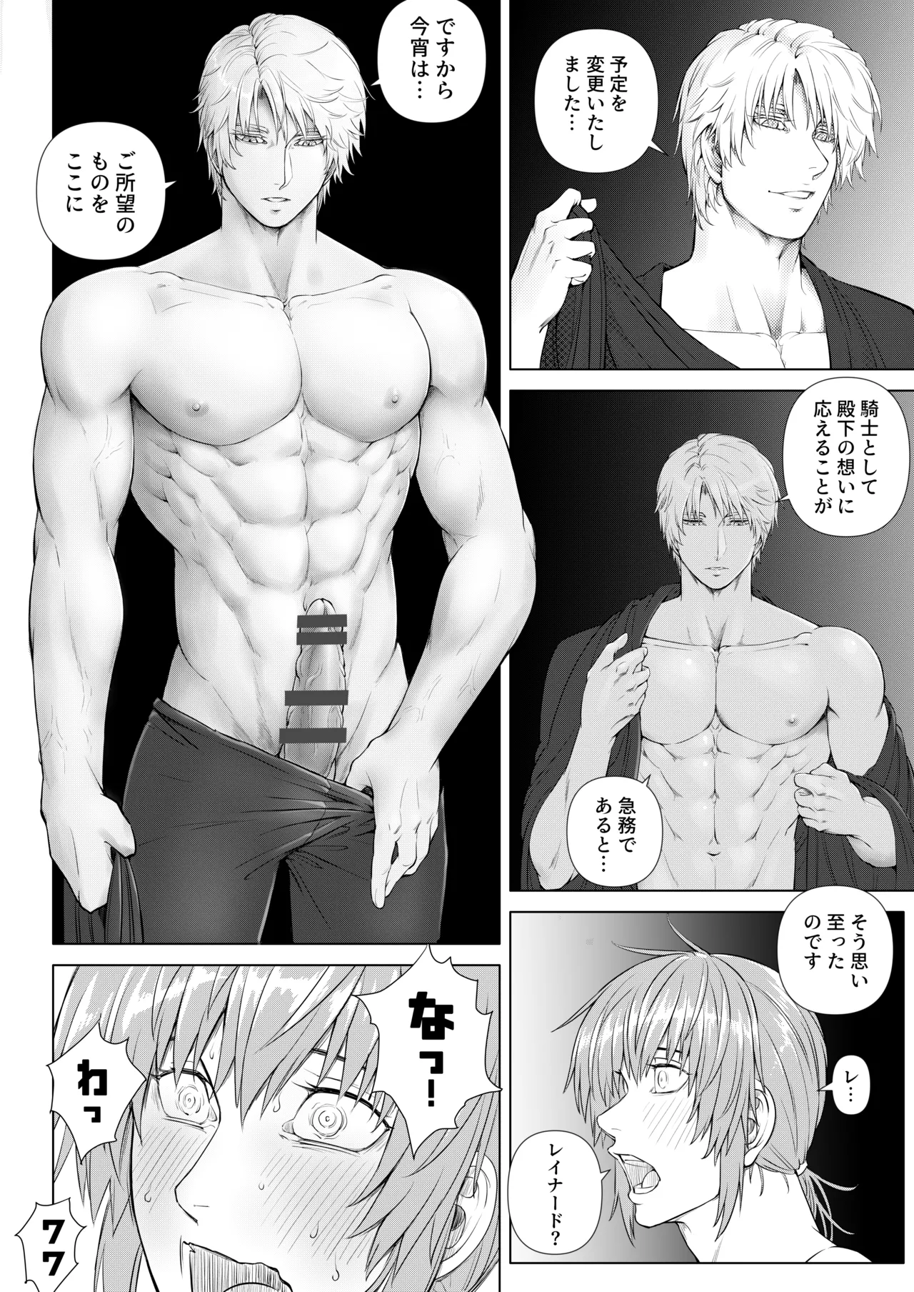騎士と王子の秘密の夜 Page.18
