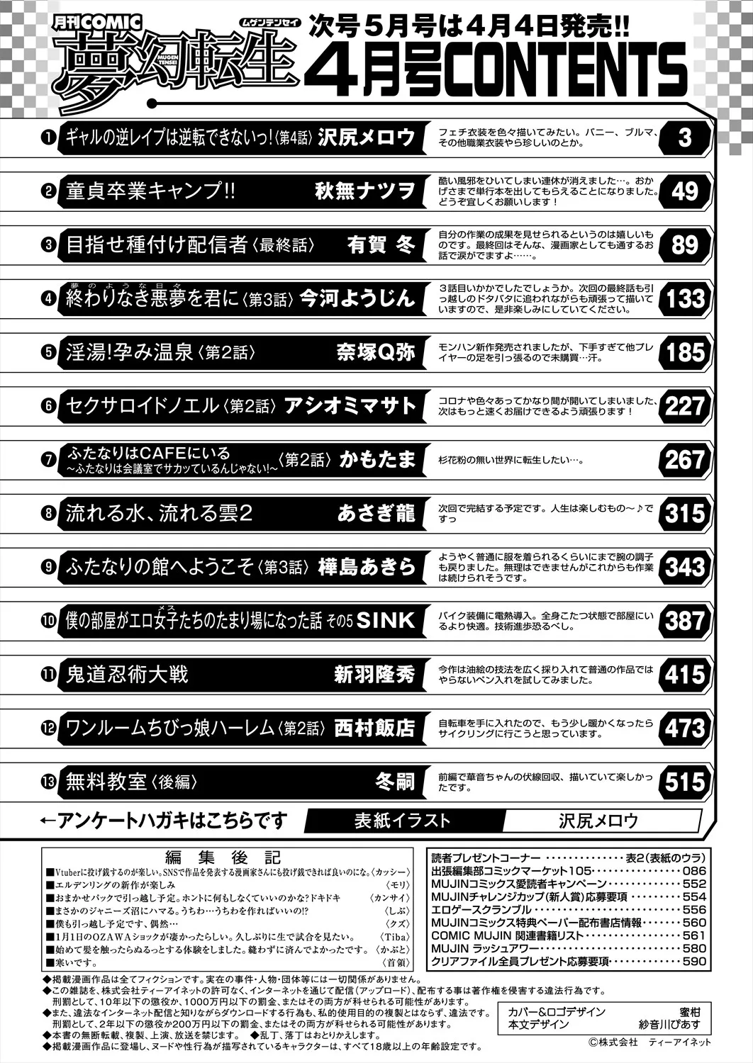 COMIC 夢幻転生 2025年4月号 Page.594