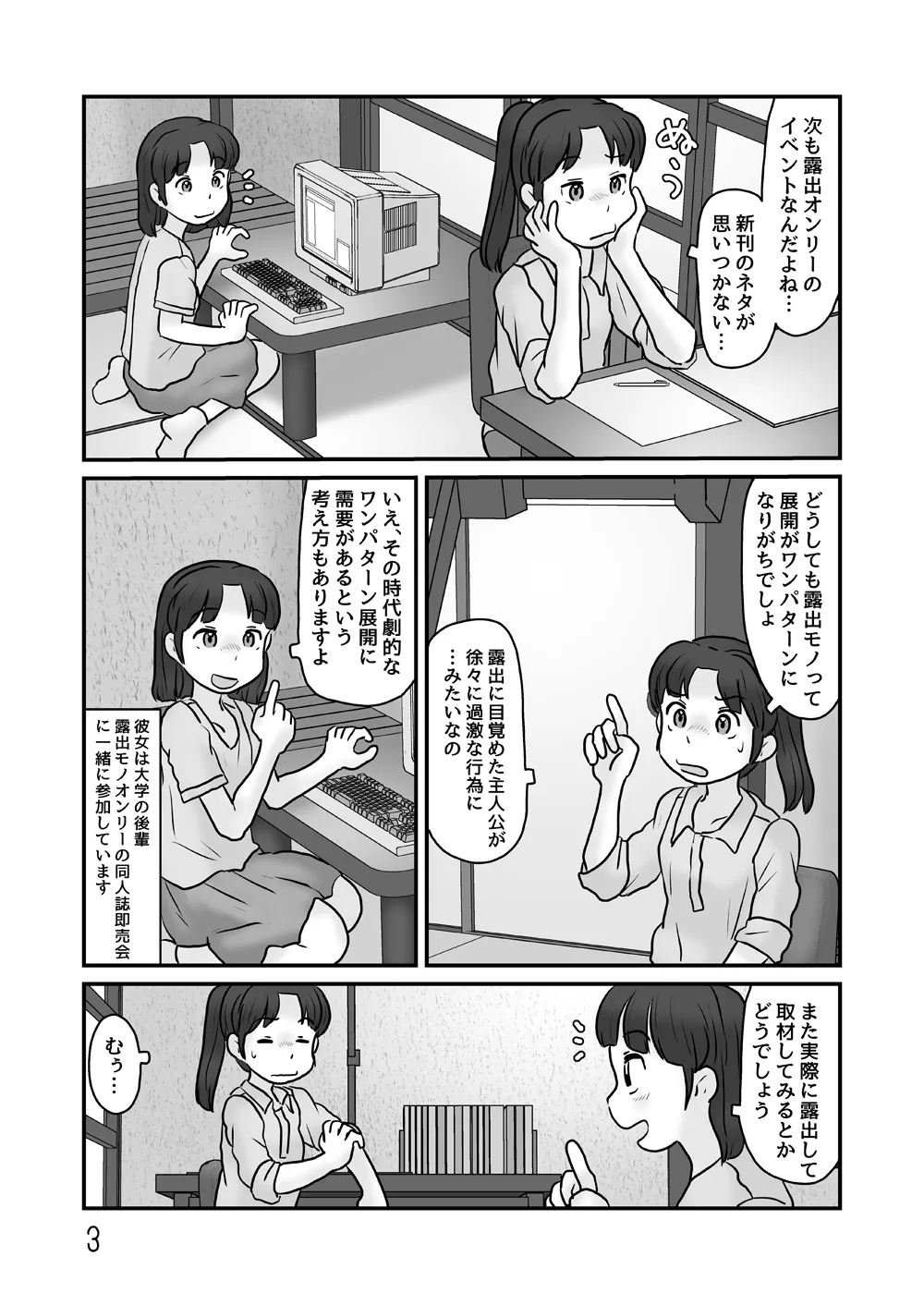 全裸で生活してみる Page.3