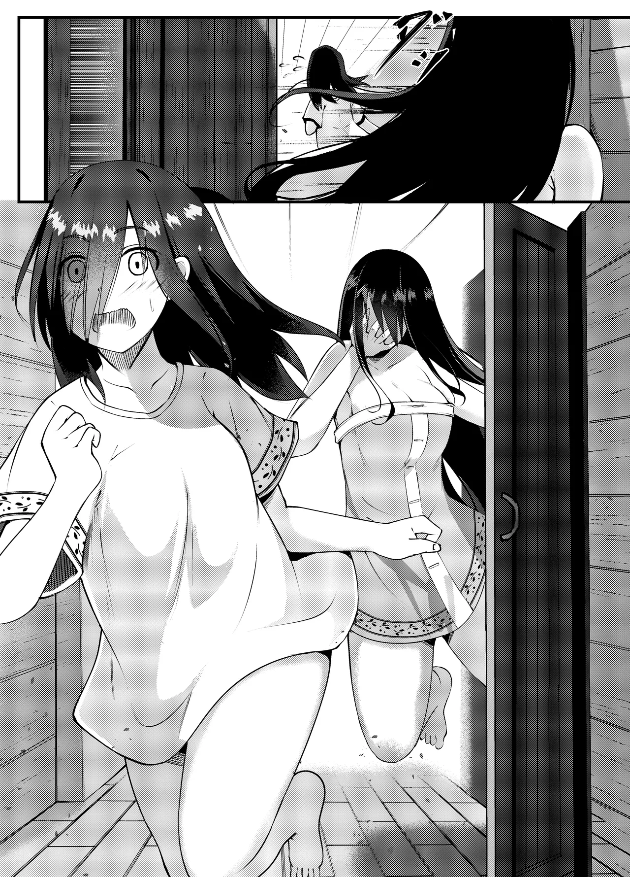 サキュバスに惨敗した女剣士、ふたなりにされる Page.50