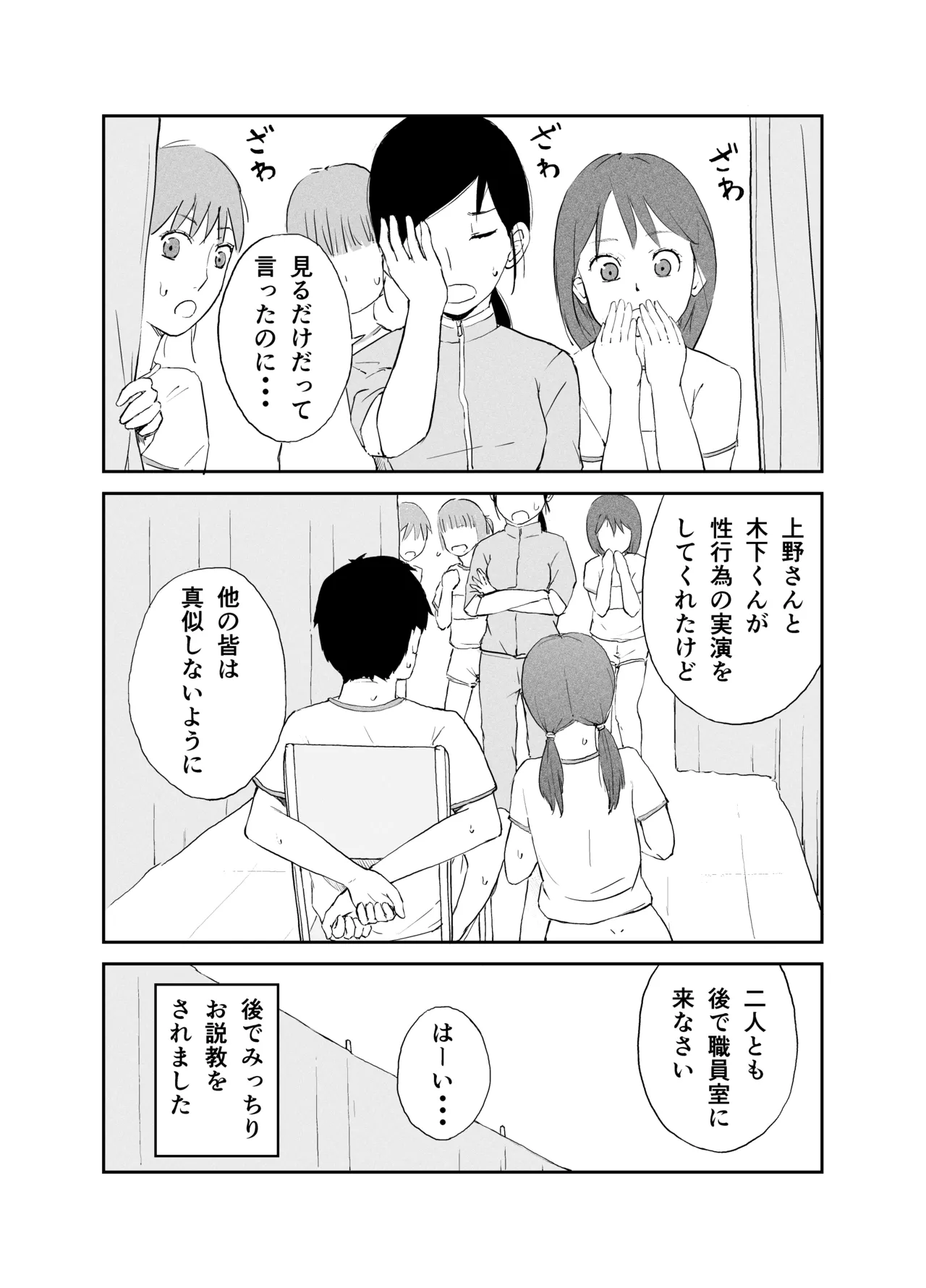 性教育実習 ―性器観察編― Page.19