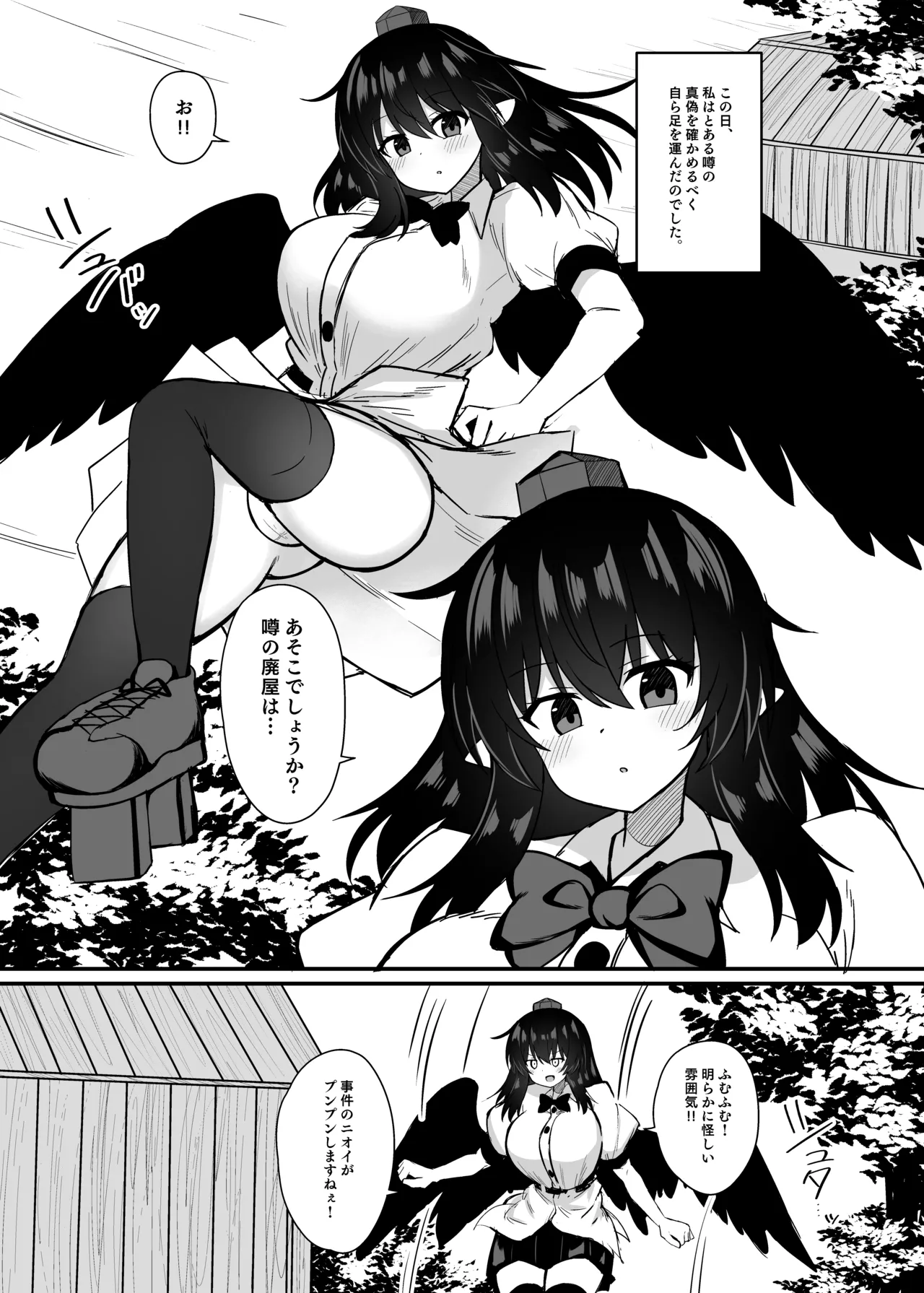 鴉天狗催眠に堕ちる。 Page.2