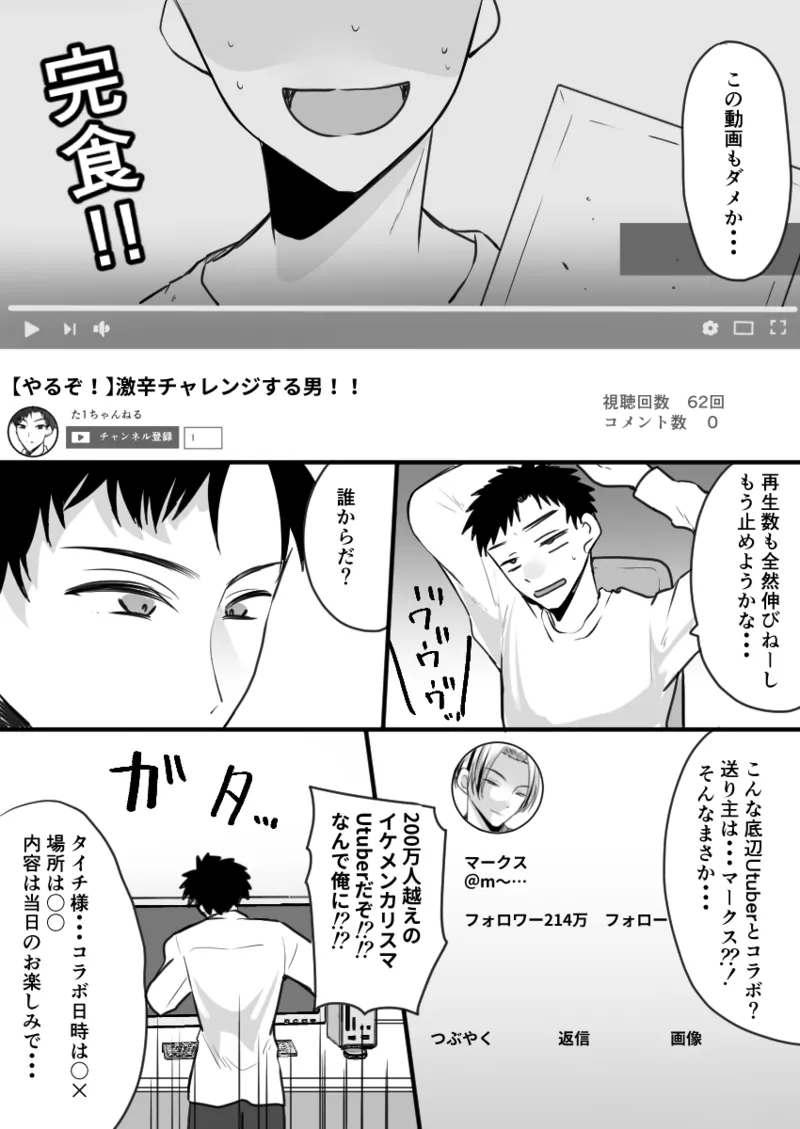 ユーチューバーTSドッキリ ~女体化して1週間過ごせたら100万円ゲット~ Page.2