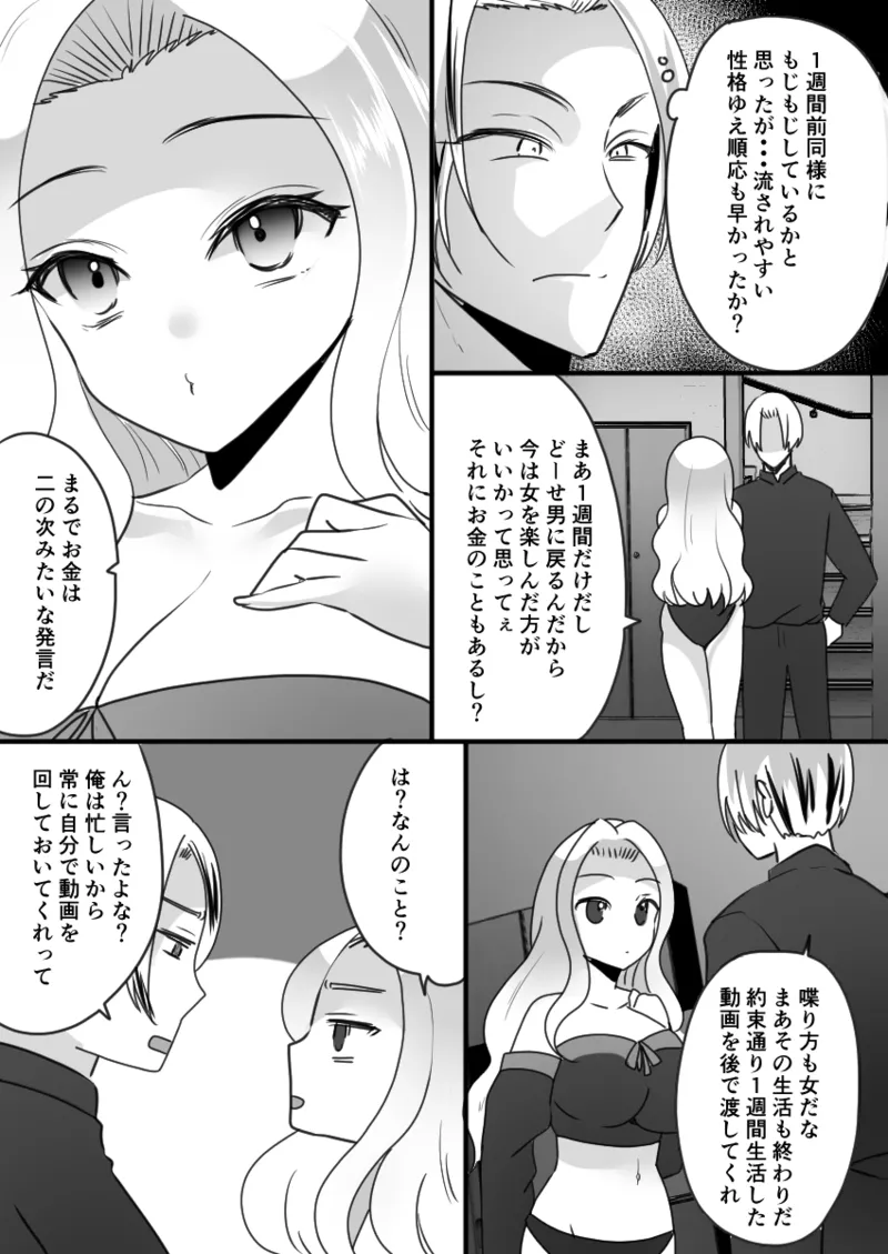 ユーチューバーTSドッキリ ~女体化して1週間過ごせたら100万円ゲット~ Page.22
