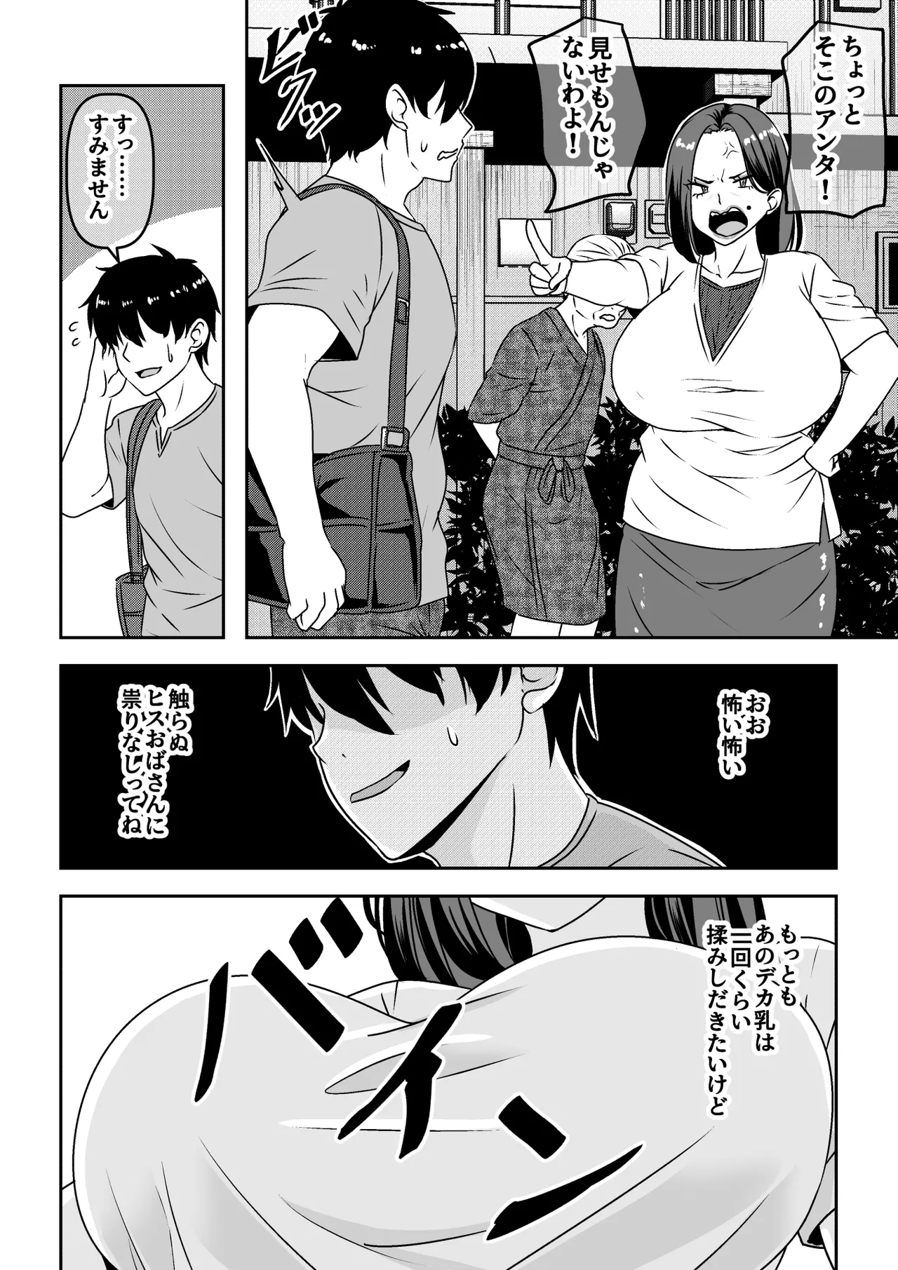 俺が性豪なのを知らずに月1万でヤリ放題のサブスク契約を結んでしまった不人気風俗嬢おばさん Page.3