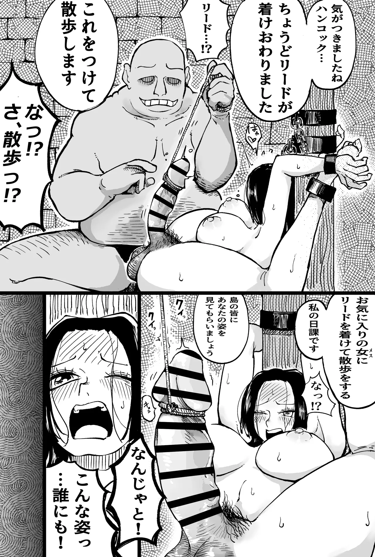 ハチノスで変態能力者に捕まるハンコック Page.5