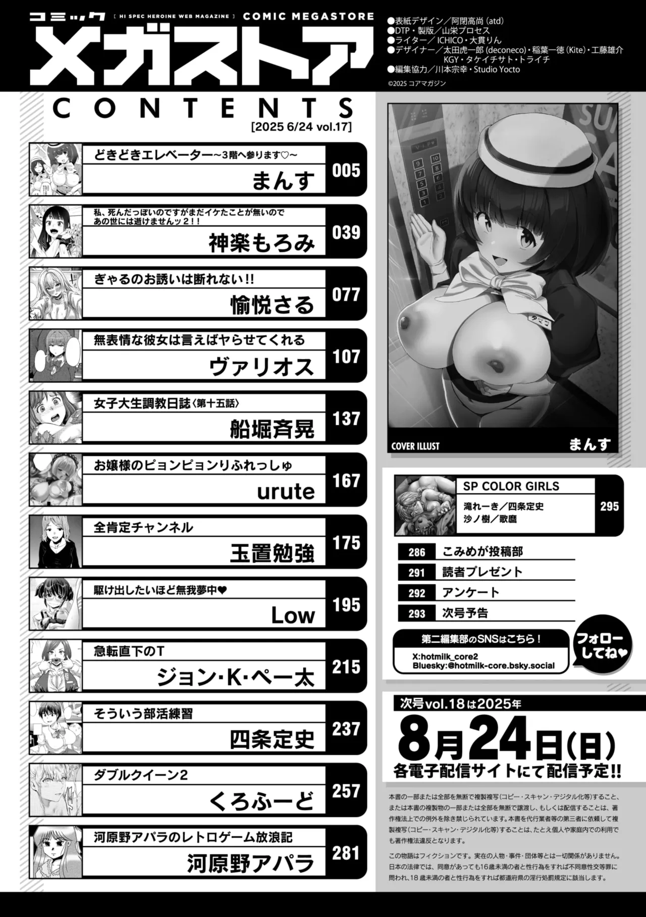 コミックメガストア Vol.17 Page.2