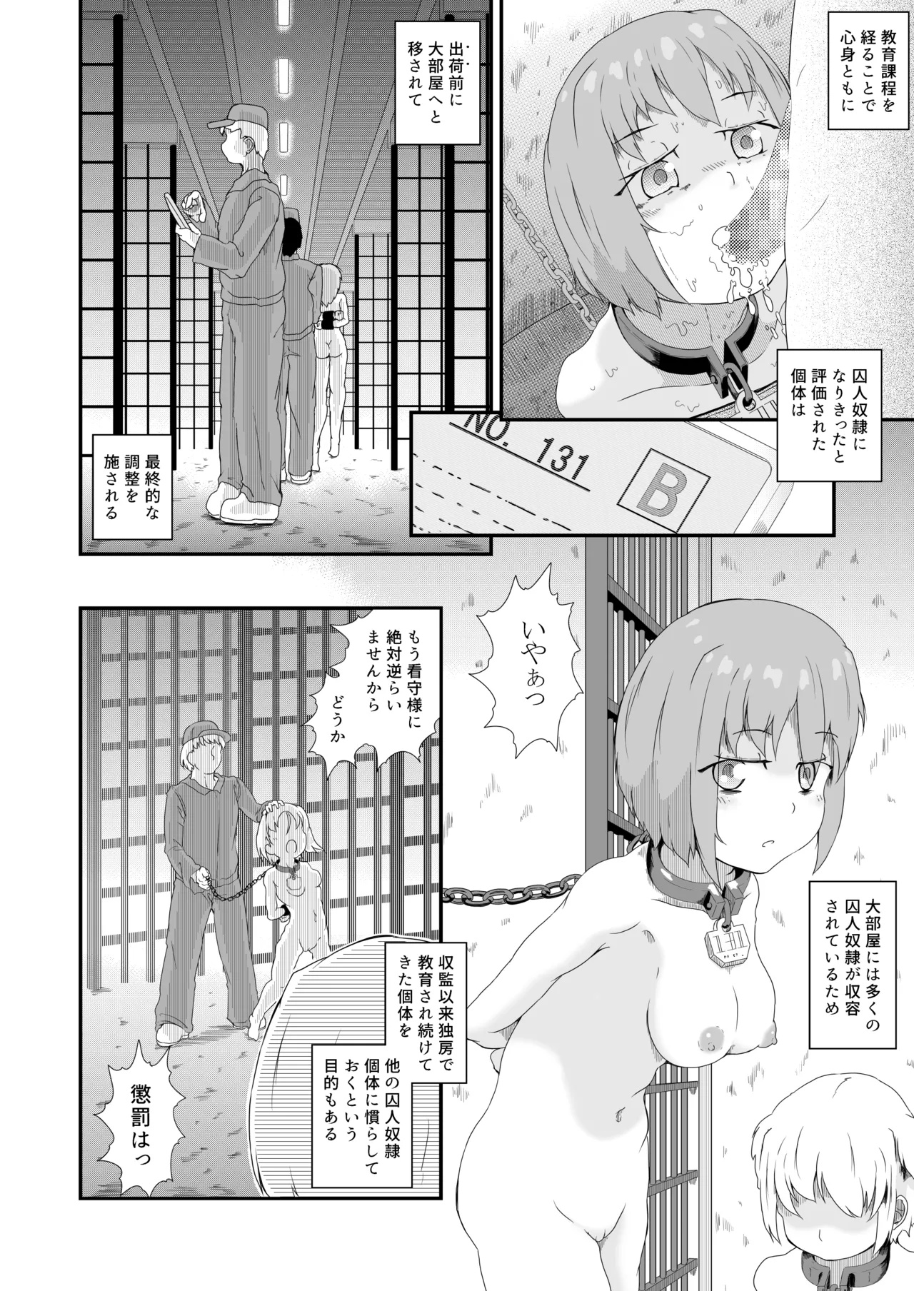 少女収監史 -囚人奴○131号のこと- Page.9