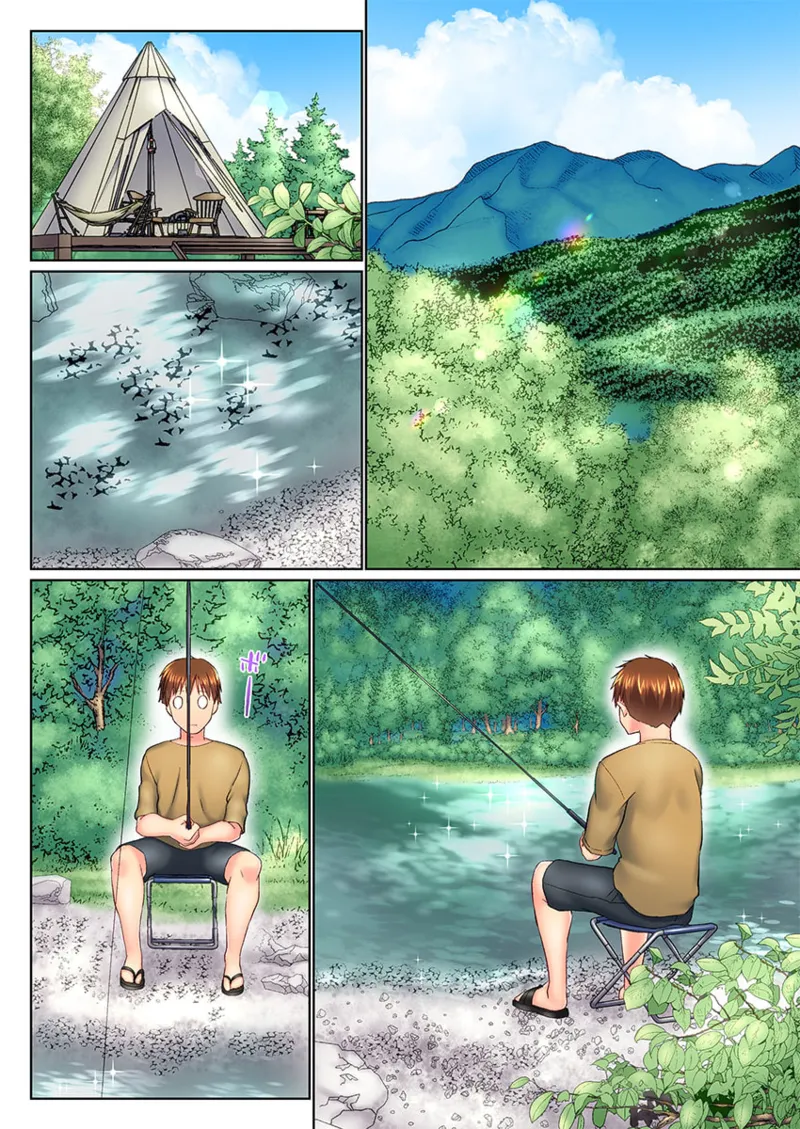 実は今入ってます…。お風呂でお兄ちゃんの硬いアレが…っ 41-47 Page.62