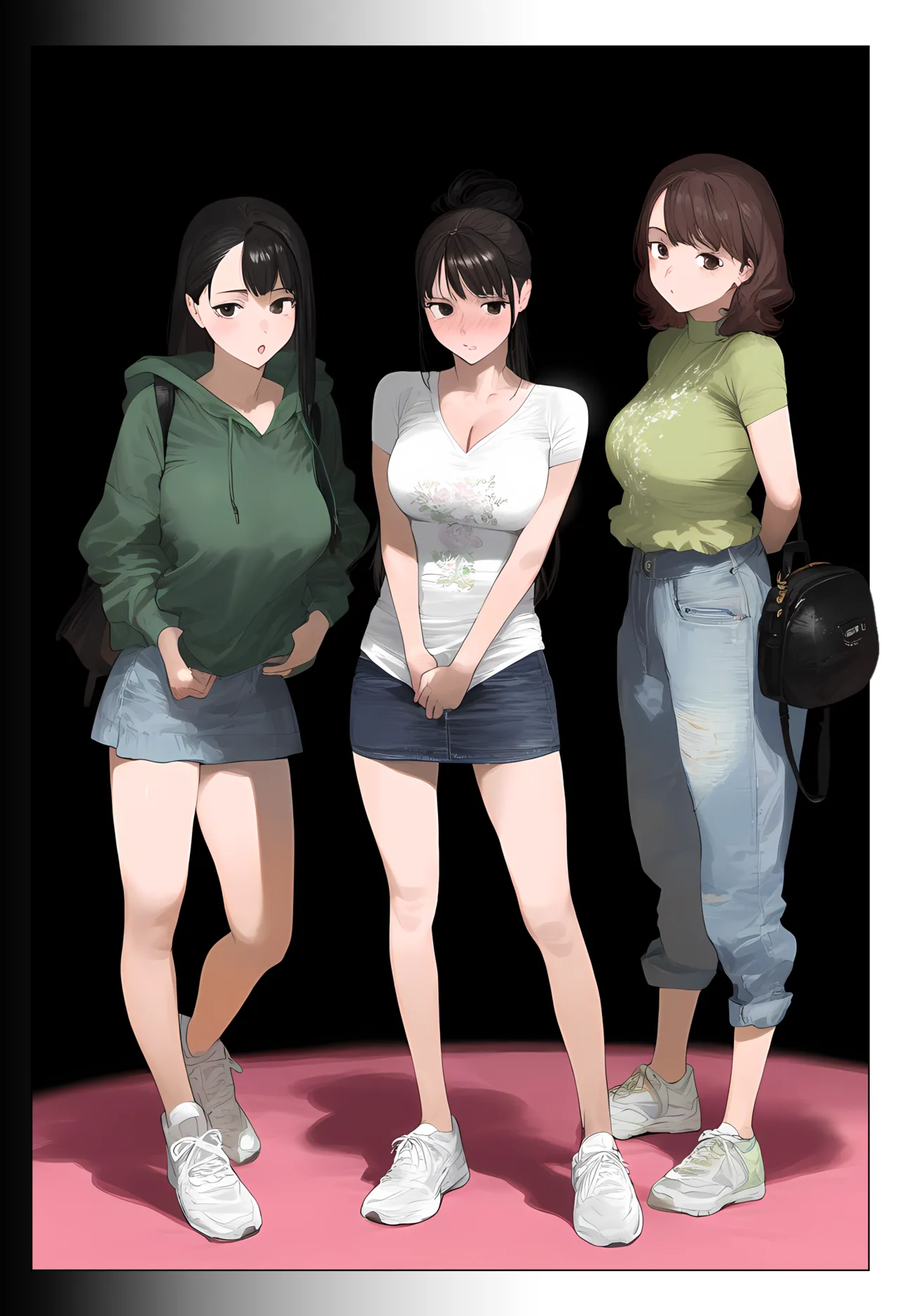 催●アプリで全員支配、妊娠適齢デカ乳美人おじさん赤ちゃん托卵中3 Page.95