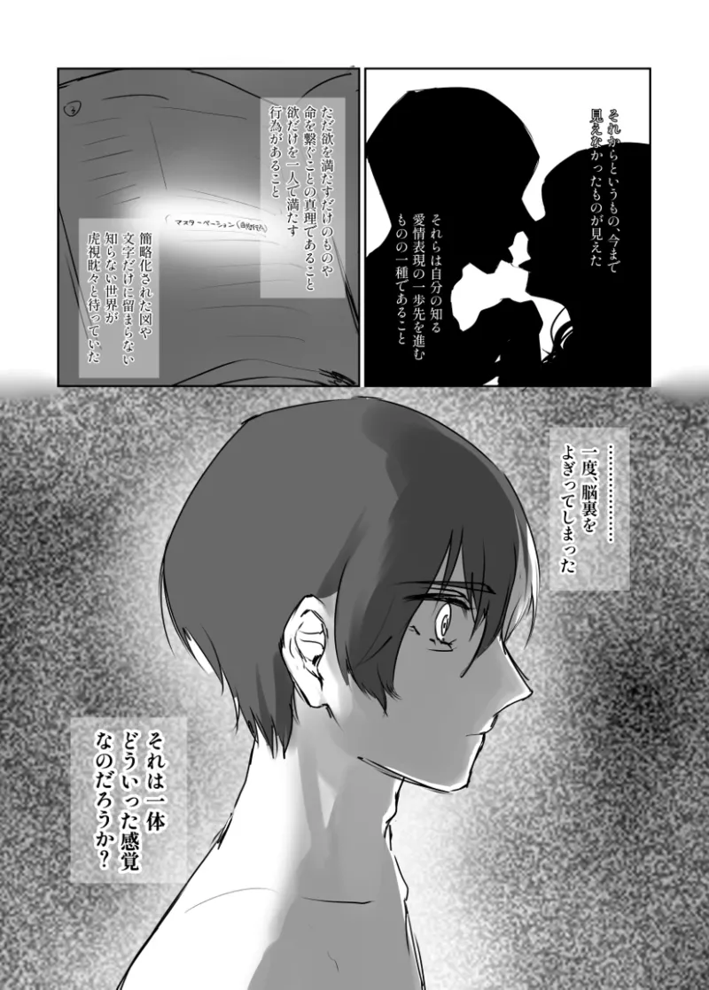 【青柳冬弥 自慰】触発 Page.29