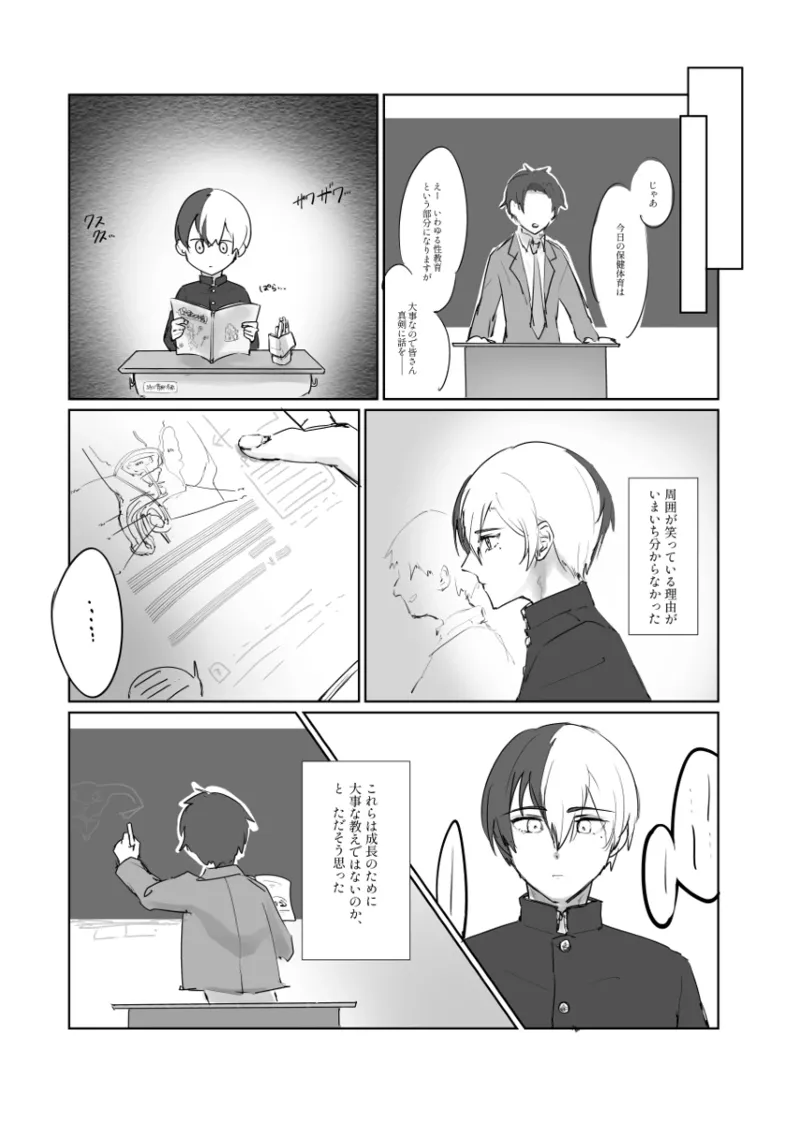 【青柳冬弥 自慰】触発 Page.9