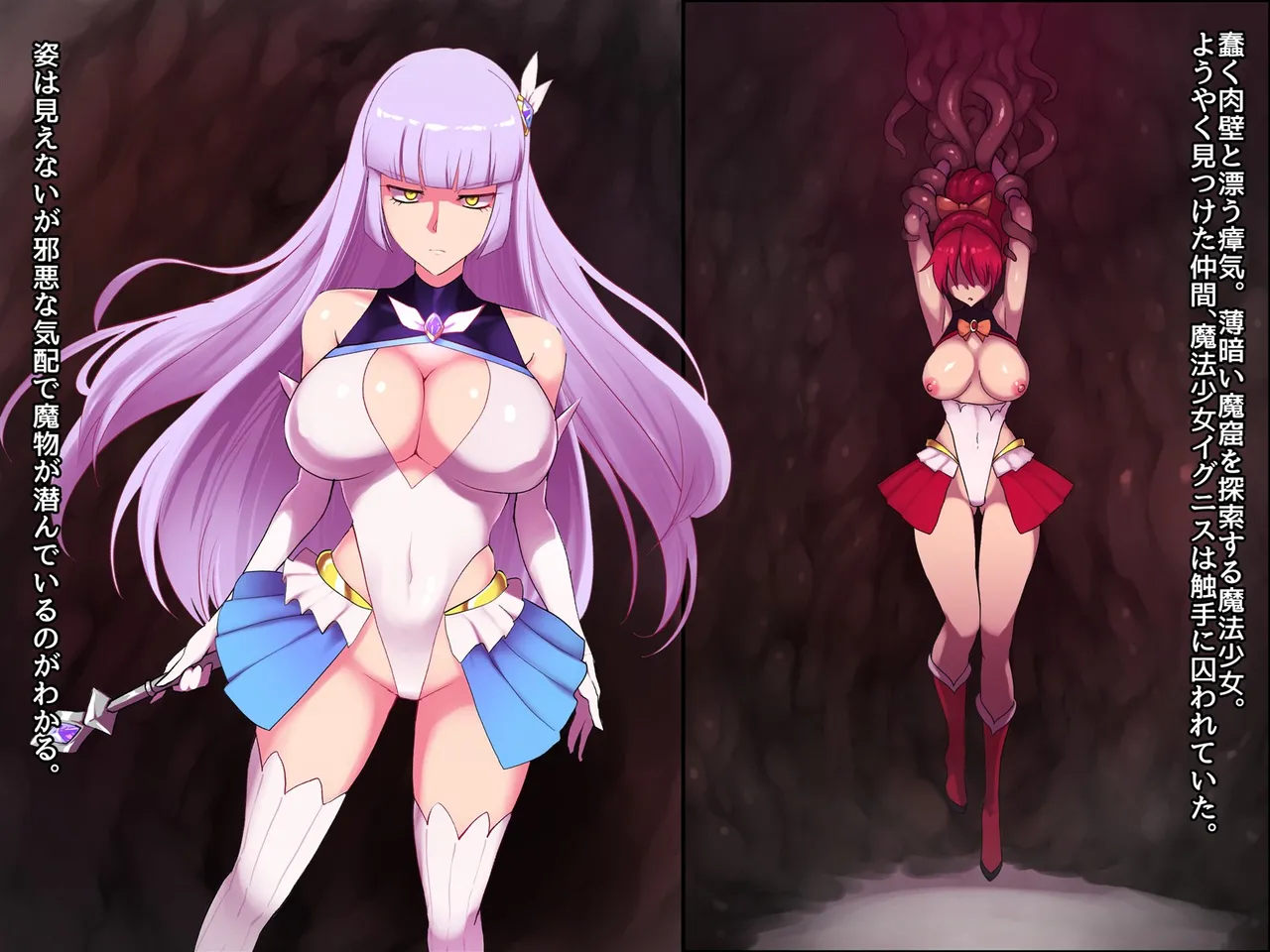 魔法少女ピュアルアイシス 肉蝕洗脳 Page.2