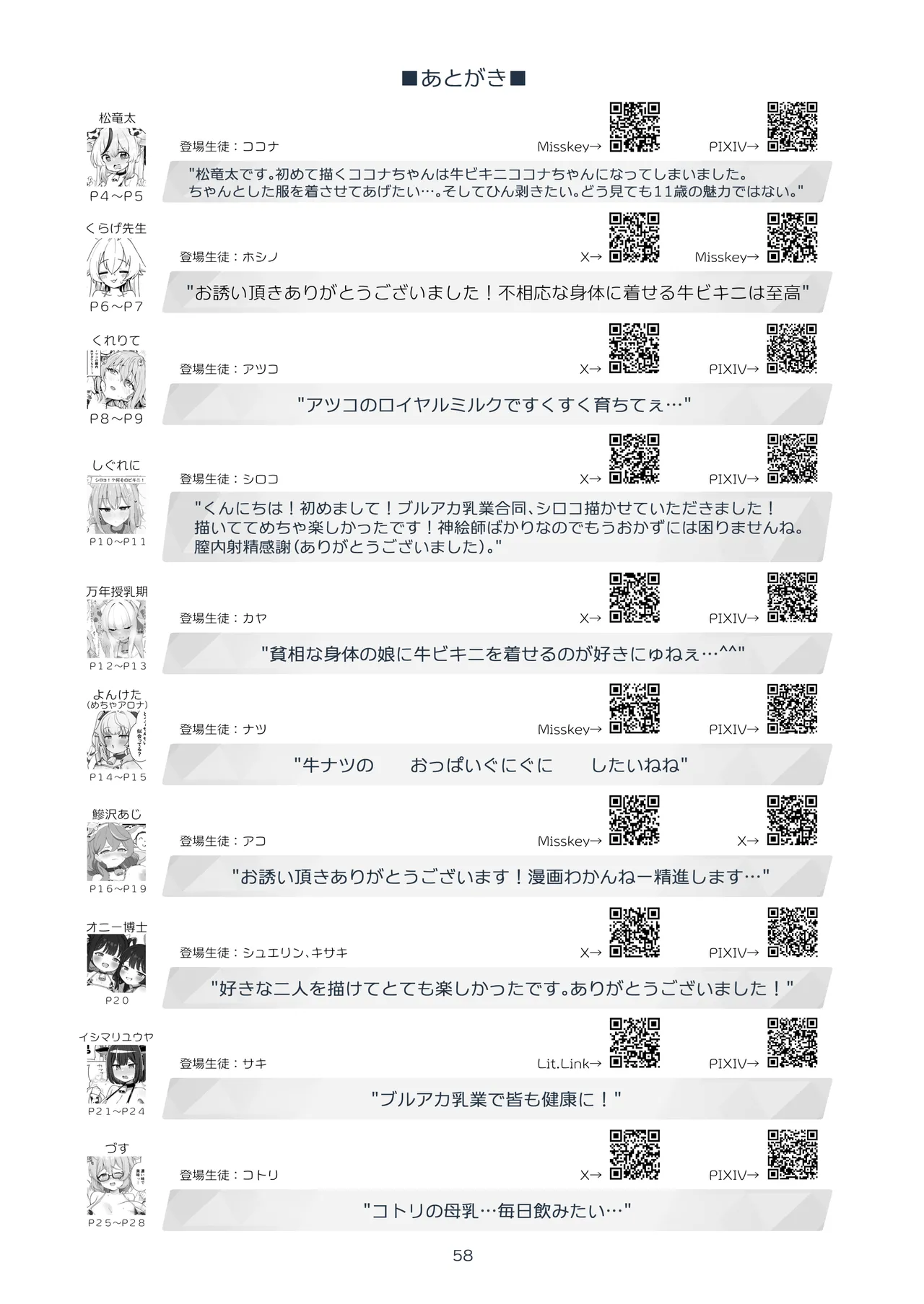 ブルアカ乳業合同 Page.58