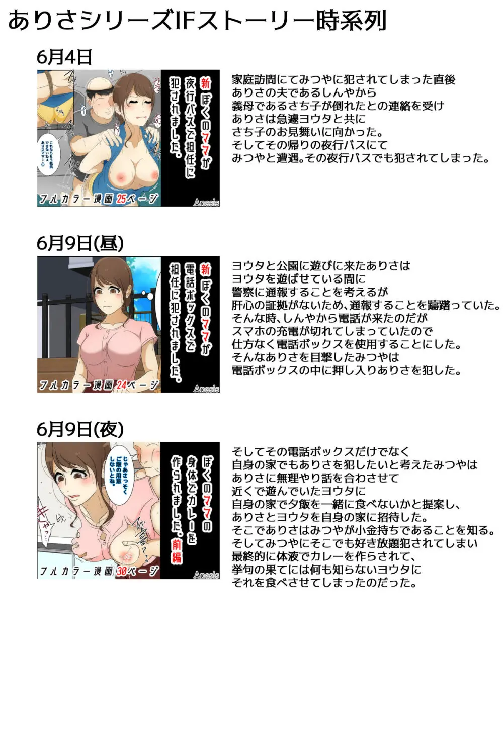 母乳ママ近親相○痴○ #1-5 「隠姦家族旅行」 完全版 Page.36