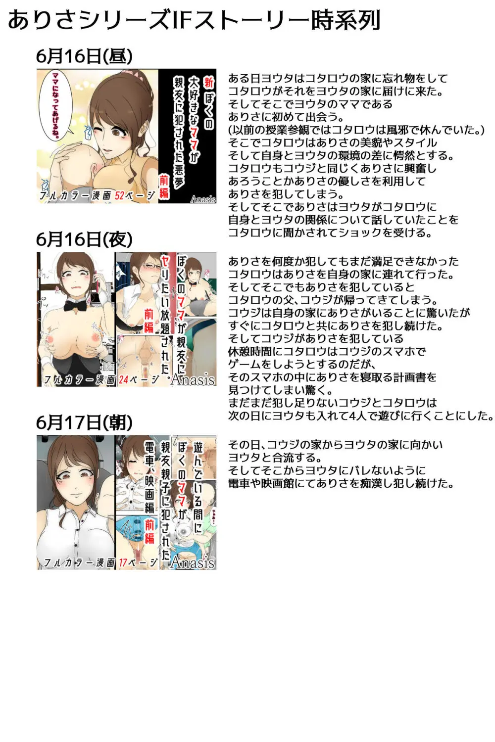 母乳ママ近親相○痴○ #1-5 「隠姦家族旅行」 完全版 Page.37