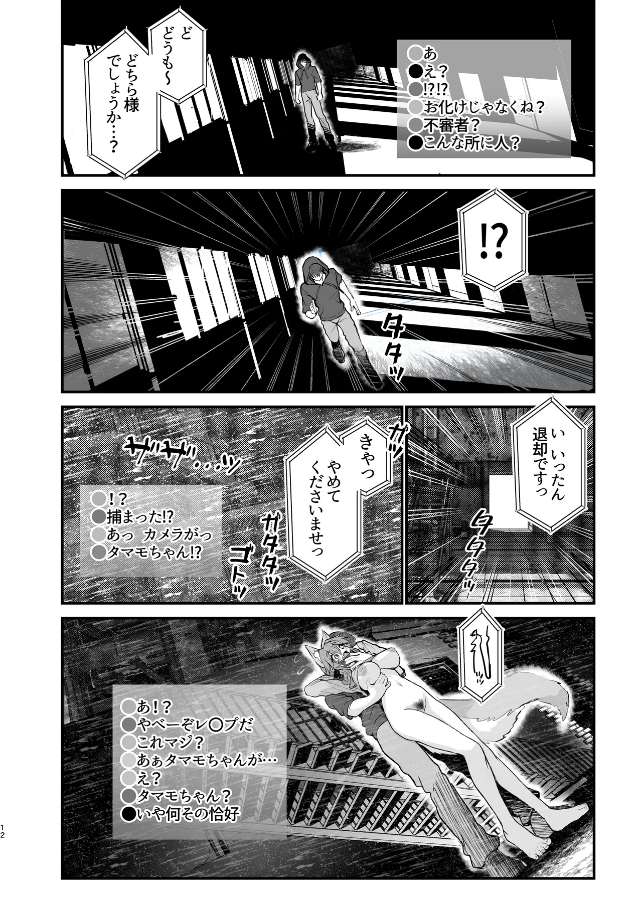 脱衣配信タマモちゃん Page.12